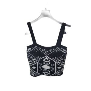 Le Superbe Sweater Square Neck Tank Top